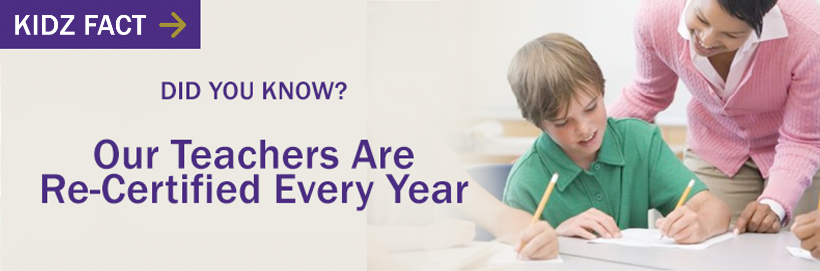 fact about teacher-child ratio